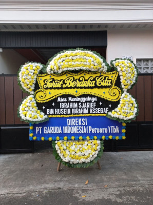 Papan Bunga Duka di Malalayang Satu Timur